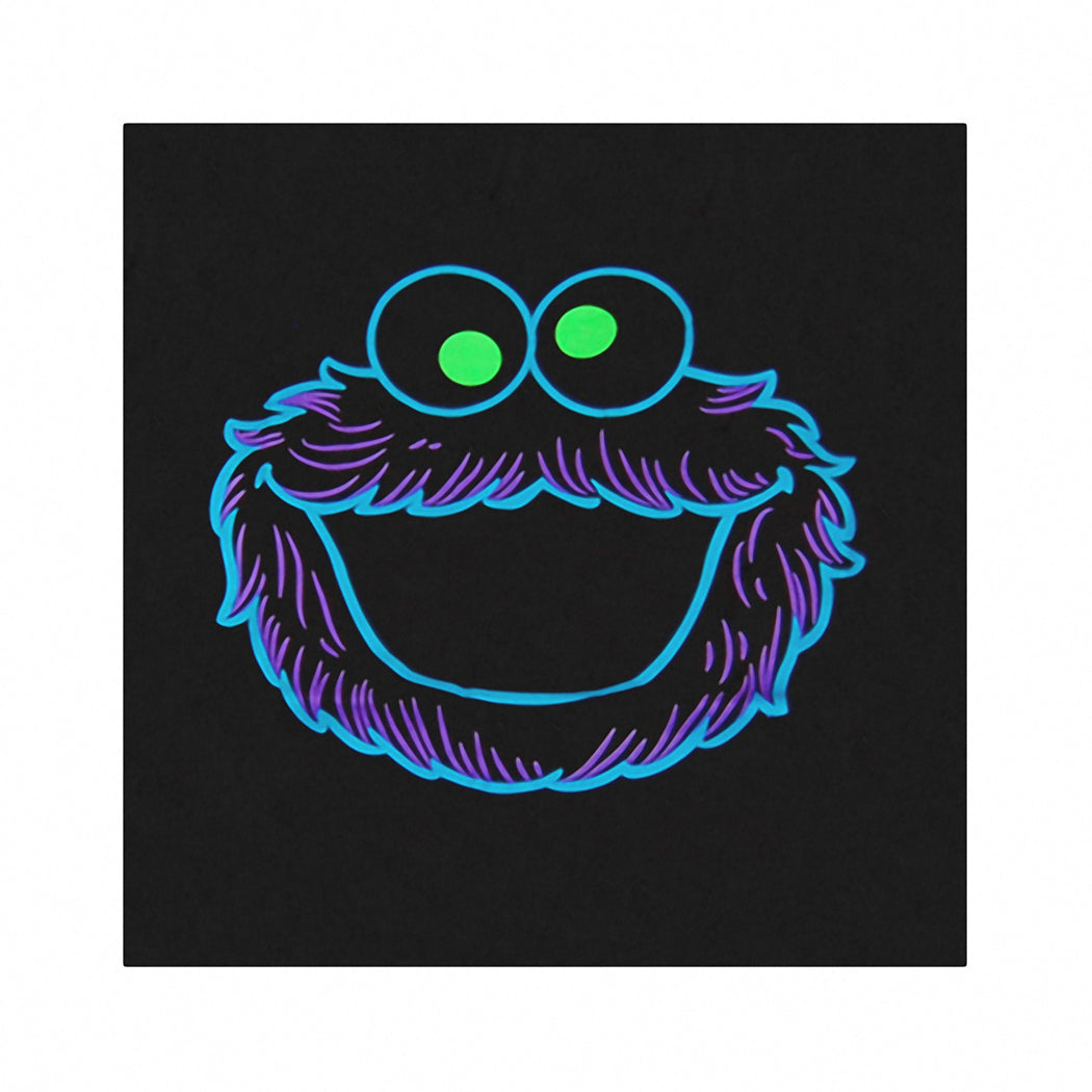 Neon Cookie Monster T-Shirt