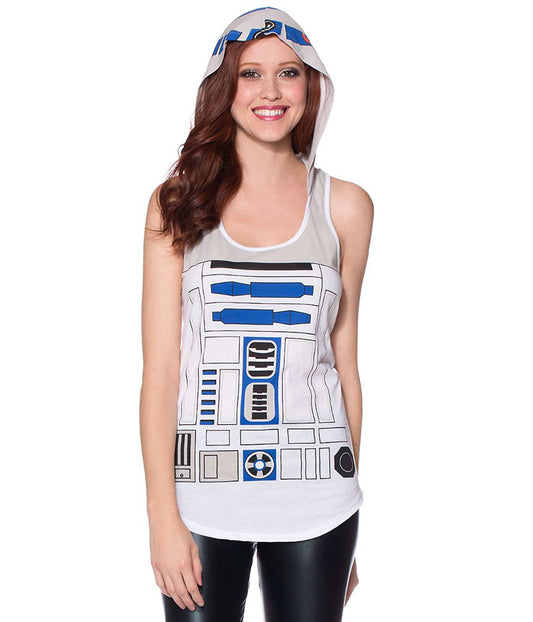 Star Wars R2-D2 Costume Hooded Tank