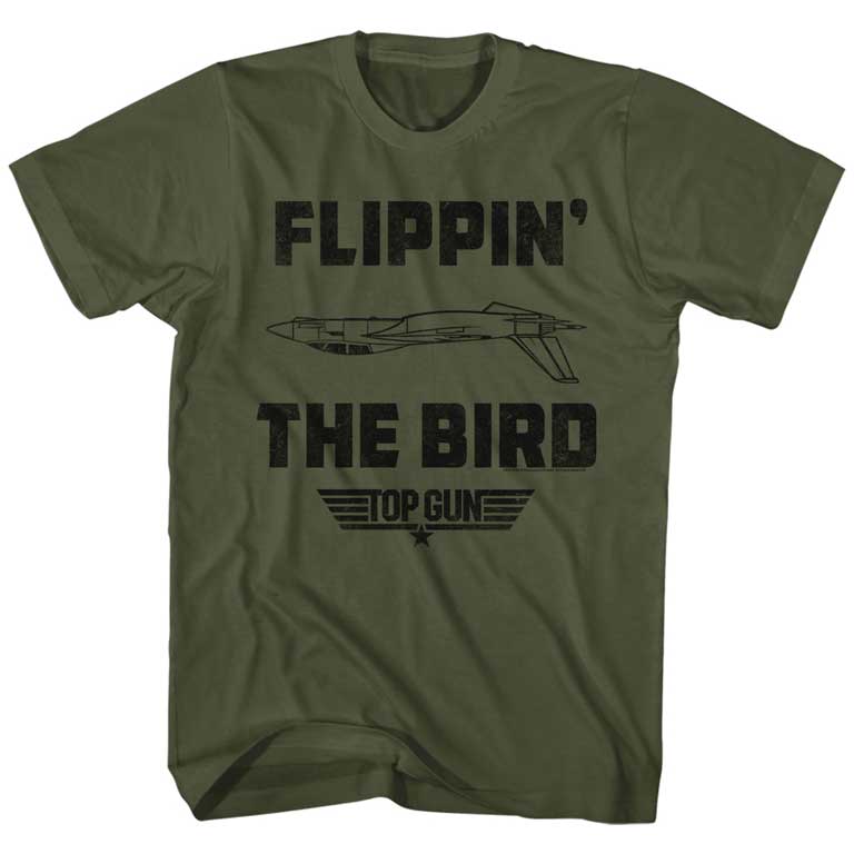 Top Gun Flippin The Bird T-Shirt