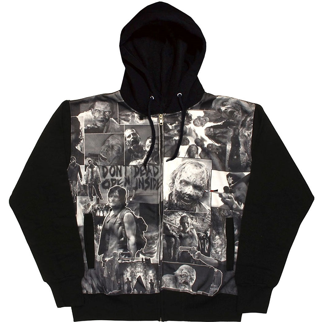 Walking Dead Classic Images Sublimation Hoodie