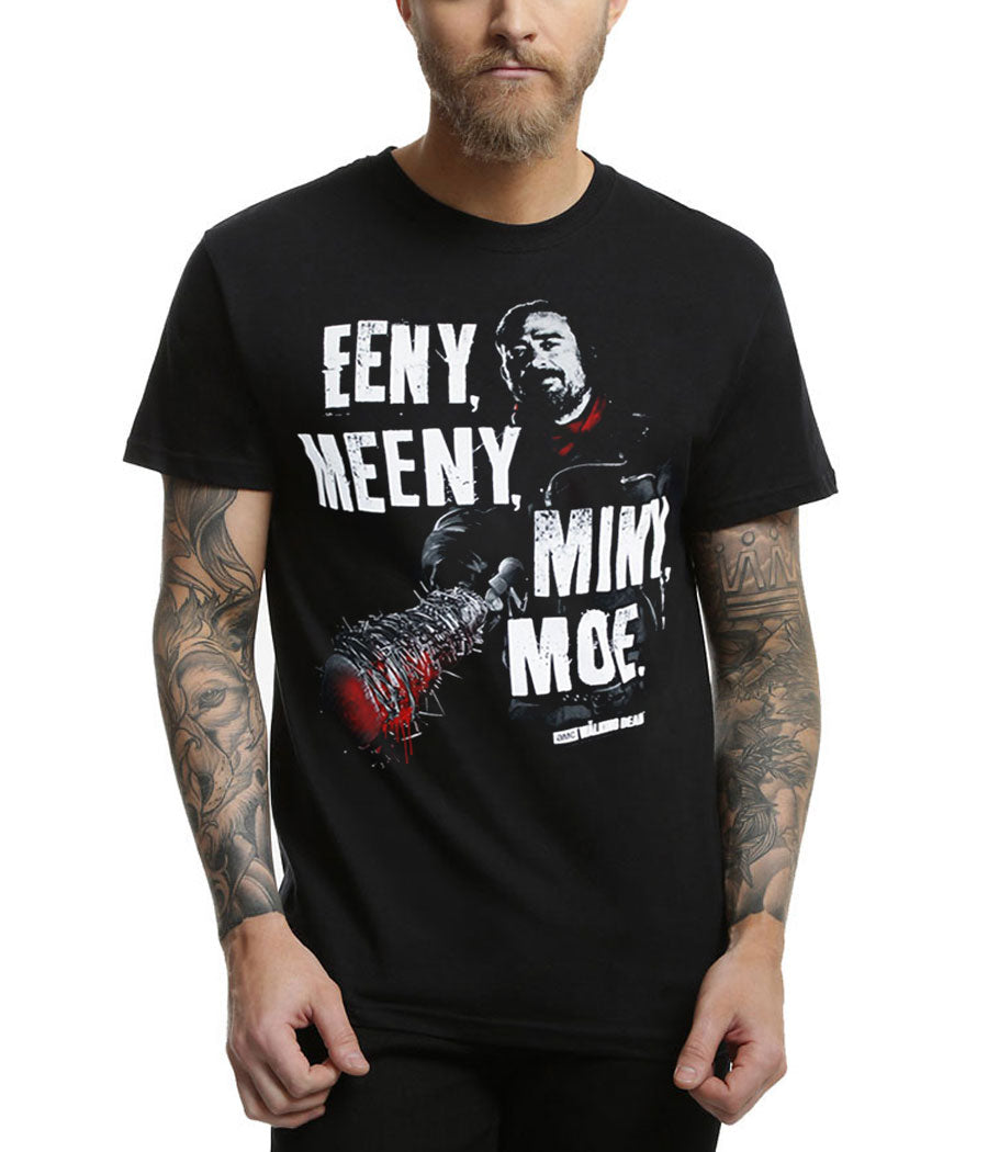 Walking Dead Negan Eeny Meeny Miny Moe T-Shirt
