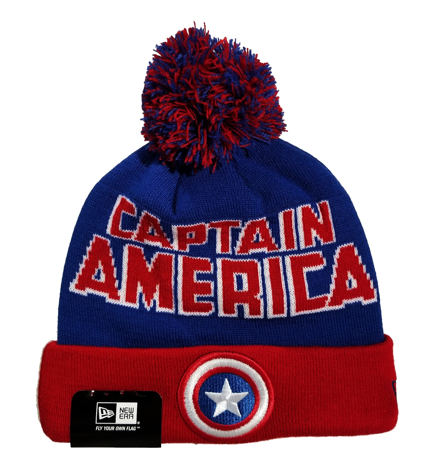 New Era Captain America Winter Fresh Beanie