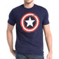 Captain America Distressed Shield T-Shirt
