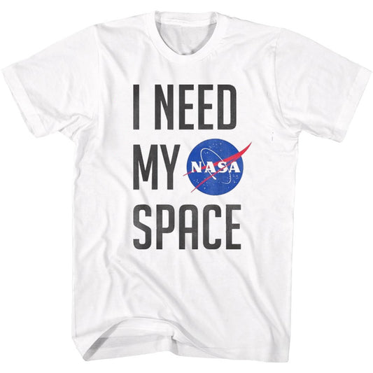 NASA I Need My Space T-Shirt White