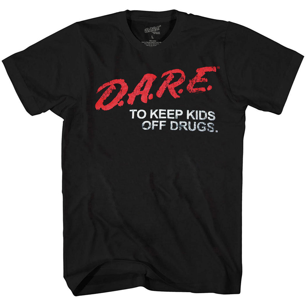 D.A.R.E Distressed DARE Logo T-Shirt