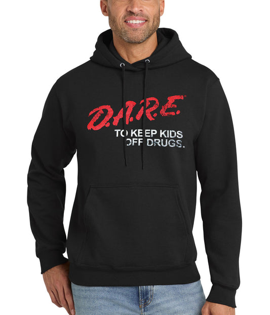 D.A.R.E Distressed DARE Logo Hoodie