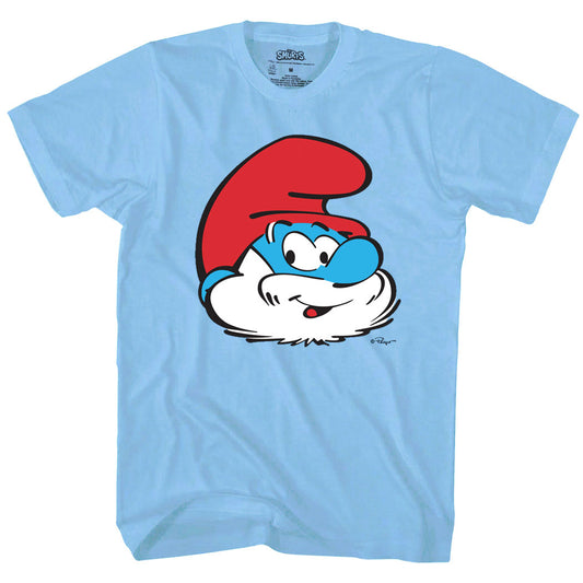 The Smurfs Papa Smurf Face Costume Shirt