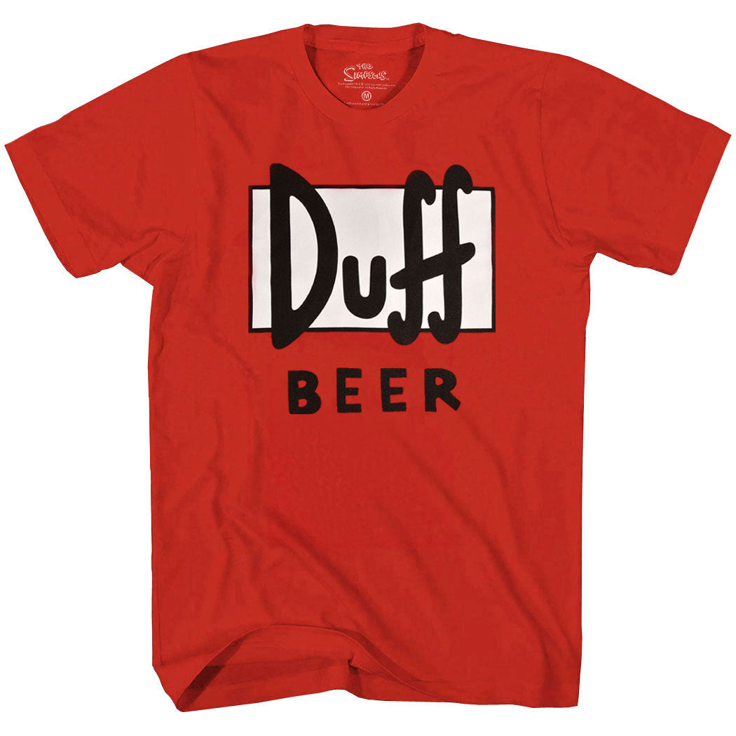 The Simpsons Duff Beer Logo T-Shirt