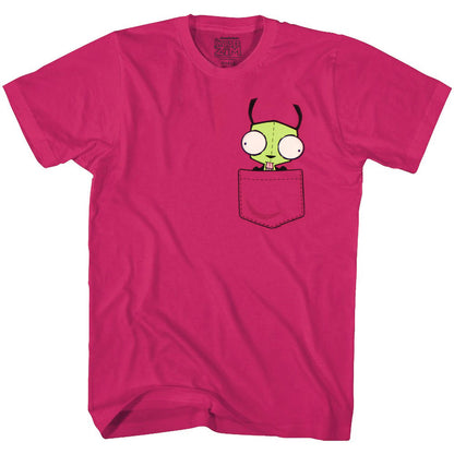 Invader Zim Gir In Pocket T-Shirt