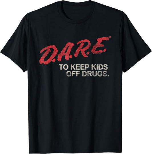 D.A.R.E Distressed DARE Logo T-Shirt