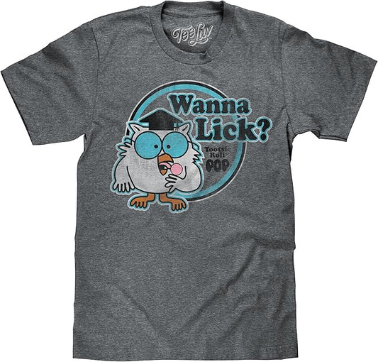 Tootsie Pop Mr. Owl Wanna Lick T-Shirt