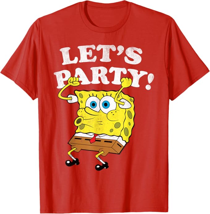 Spongebob Let's Party T-Shirt