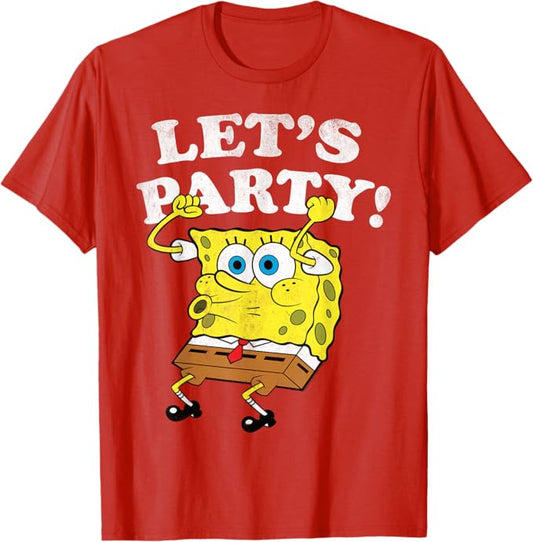 Spongebob Let's Party T-Shirt