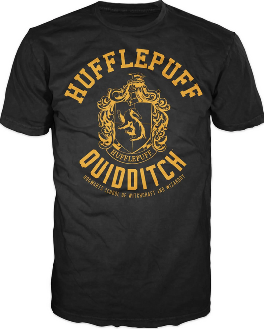 Harry Potter Hufflepuff Quidditch Logo T-Shirt