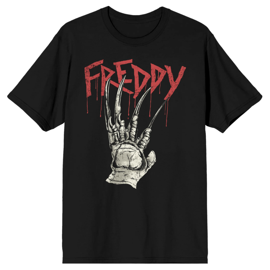 Nightmare on Elm Street Freddy Claw Black T-Shirt