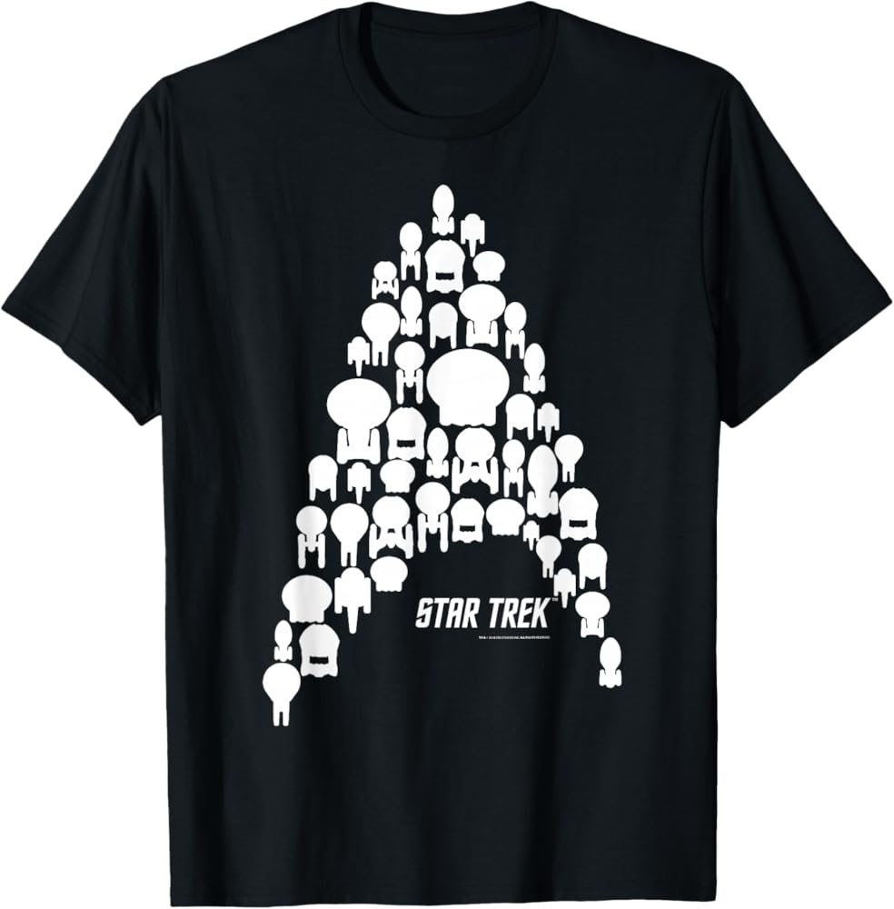 Star Trek The Fleet Collage T-Shirt