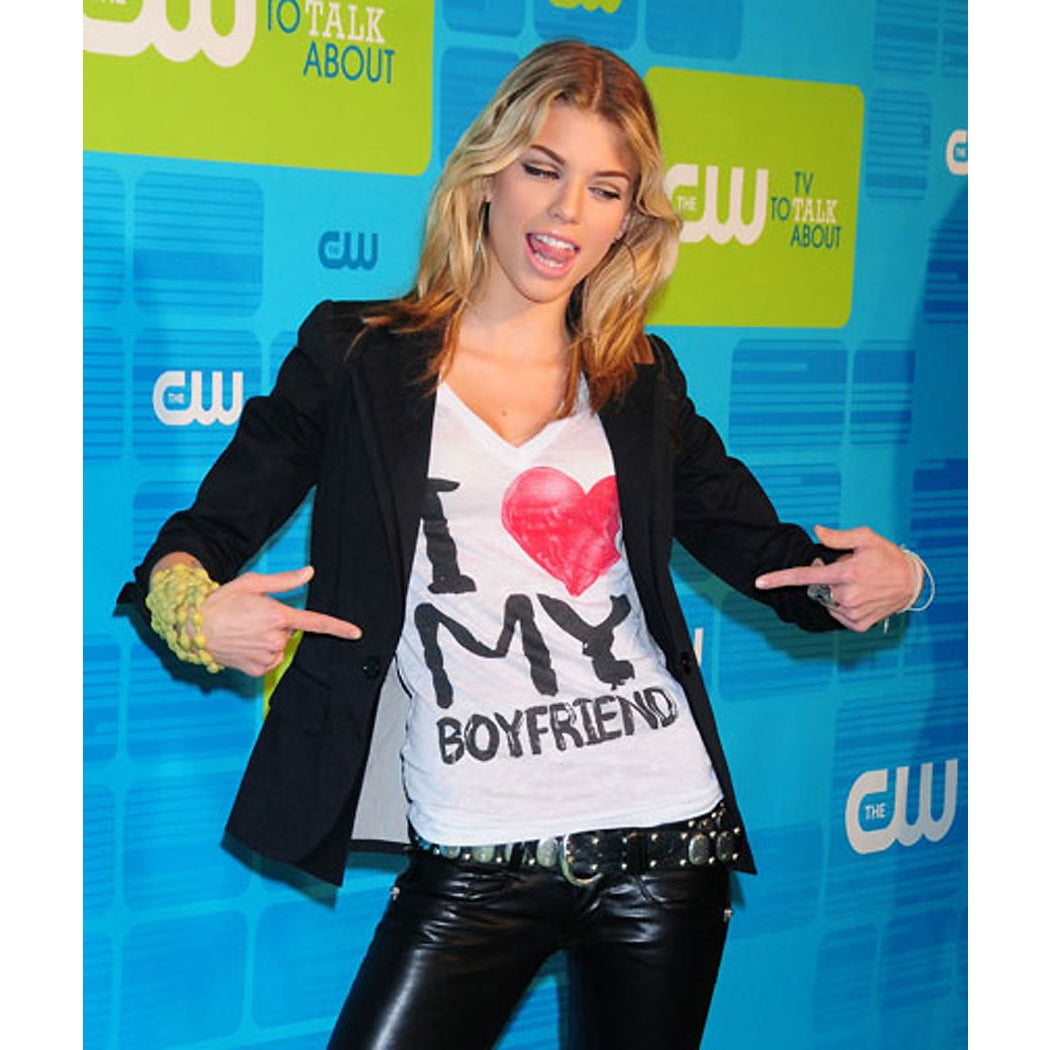 I Love My Boyfriend Junior Women's T-Shirt