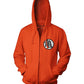 Dragon Ball Z Kame Symbol Zip-Up Hoodie