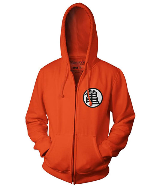 Dragon Ball Z Kame Symbol Zip-Up Hoodie