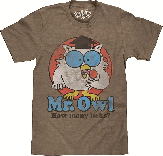 Mr. Owl How Many Licks T-Shirt