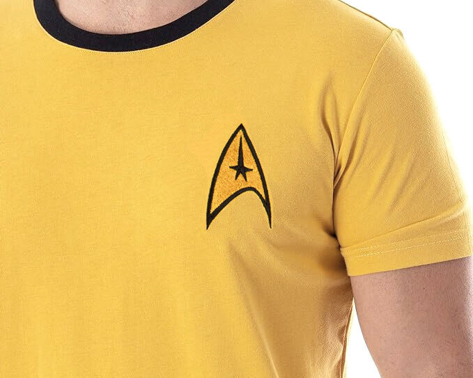 Star Trek Kirk Command Uniform Badge Costume T-Shirt