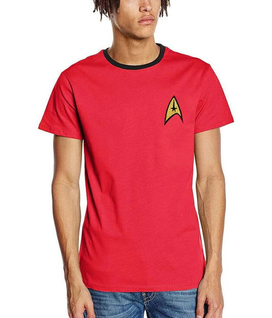 Star Trek Engineering Security Uniform Badge Costume T-Shirt