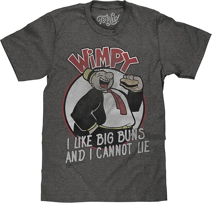 Popeye: Wimpy I Like Big Buns T-Shirt