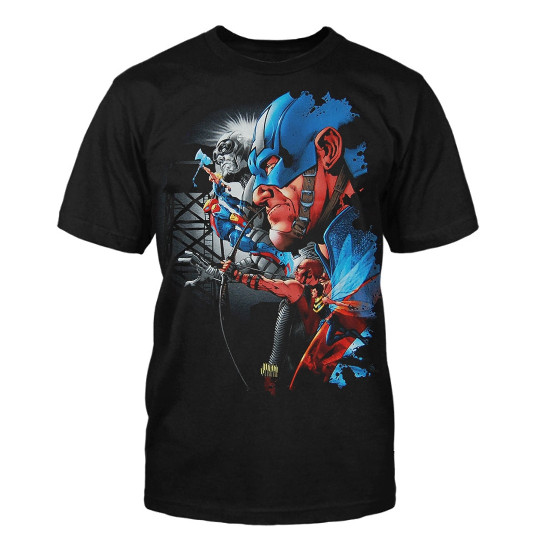 Avengers Captain Crew T-Shirt – AnimationShops