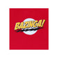 Big Bang Theory Red Bazinga Caped T-Shirt