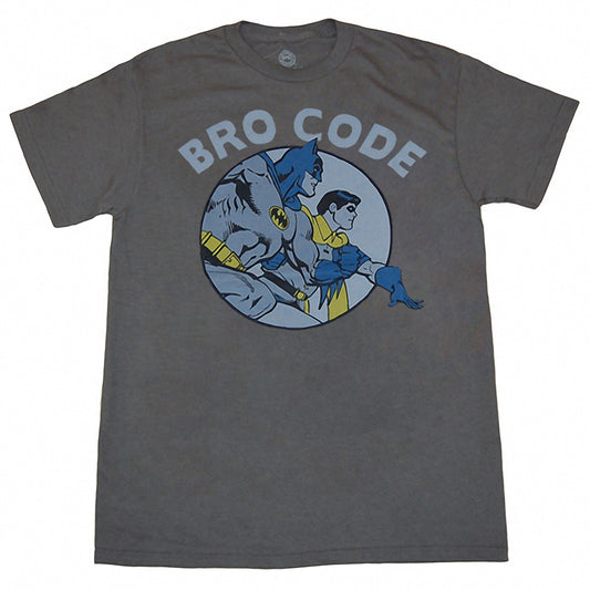 Batman and Robin Bro Code T-Shirt