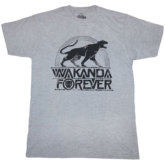 Black Panther Wakanda Forever Distressed T-Shirt