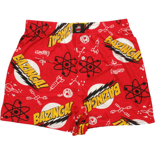 Big Bang Theory Bazinga Boxer Shorts