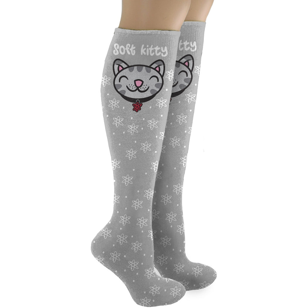 Big Bang Theory Soft Kitty Star Knee High Socks