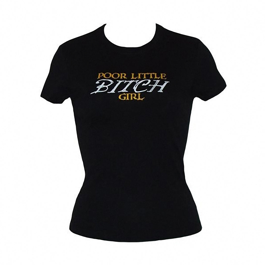 Poor Little Bitch Girl Junior T-Shirt