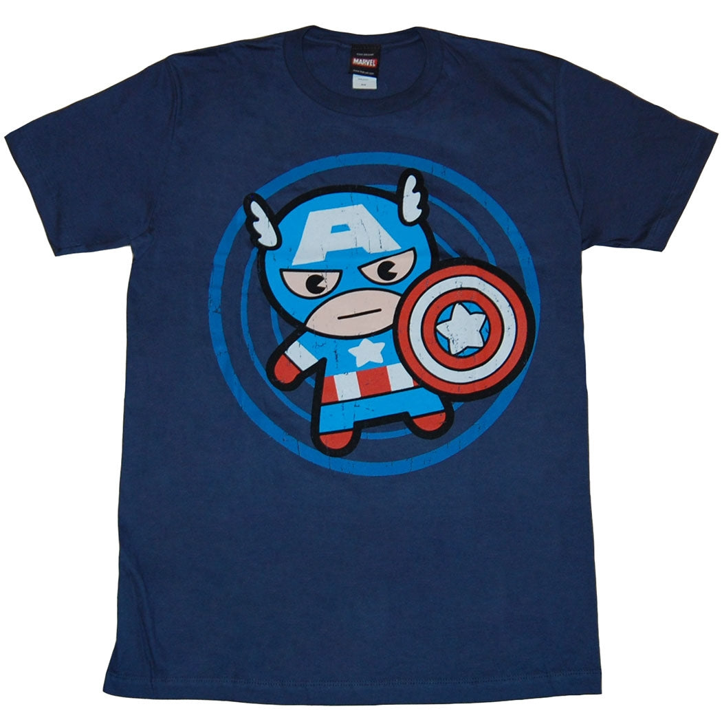 Marvel Kawaii Captain America T-Shirt