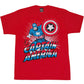 Captain America Stand Strong Youth Kids T-Shirt