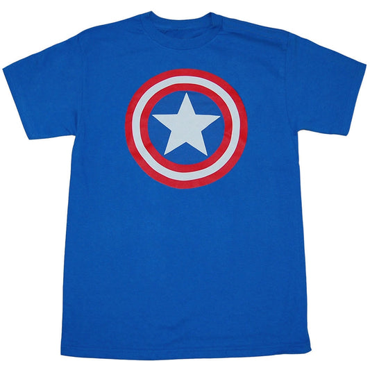 Captain America Classic Shield Royal T-Shirt