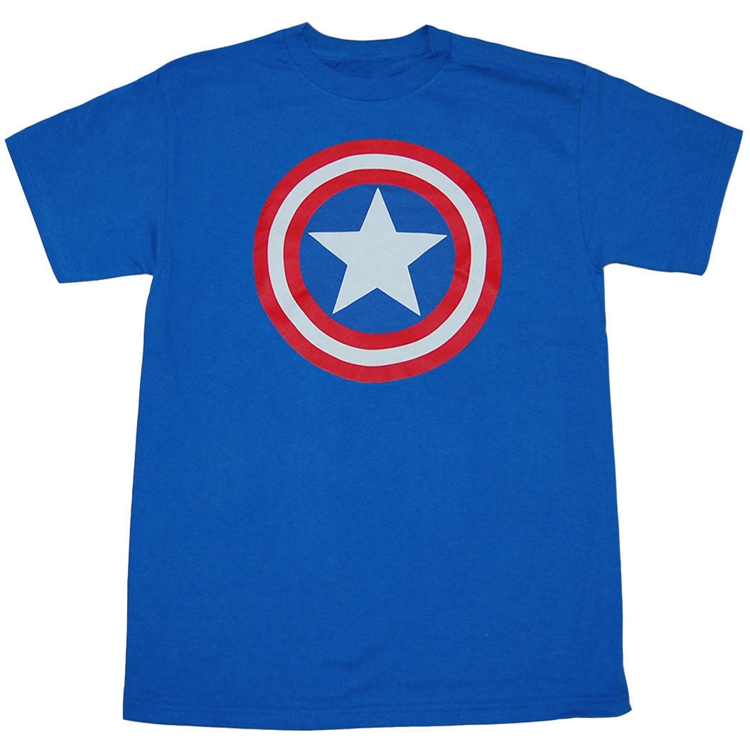 Captain America Classic Shield Royal T-Shirt