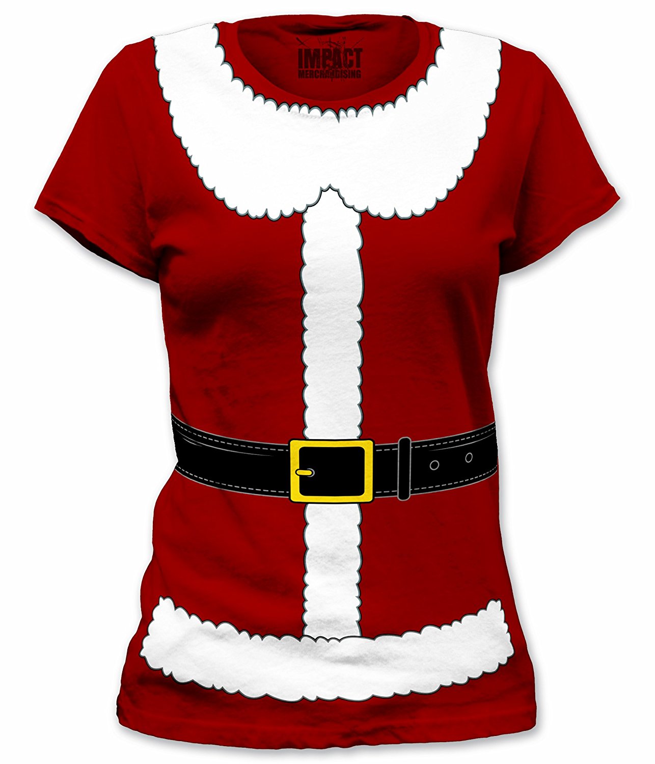 Santa Claus Junior Women's Costume T-Shirt