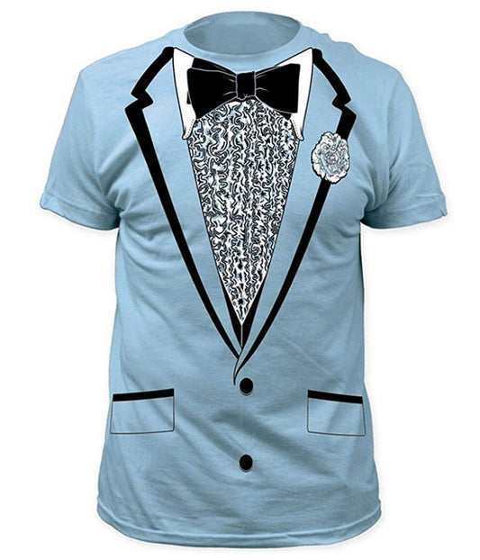 Dumb and Dumber Harry Blue Prom Tuxedo Costume T-Shirt