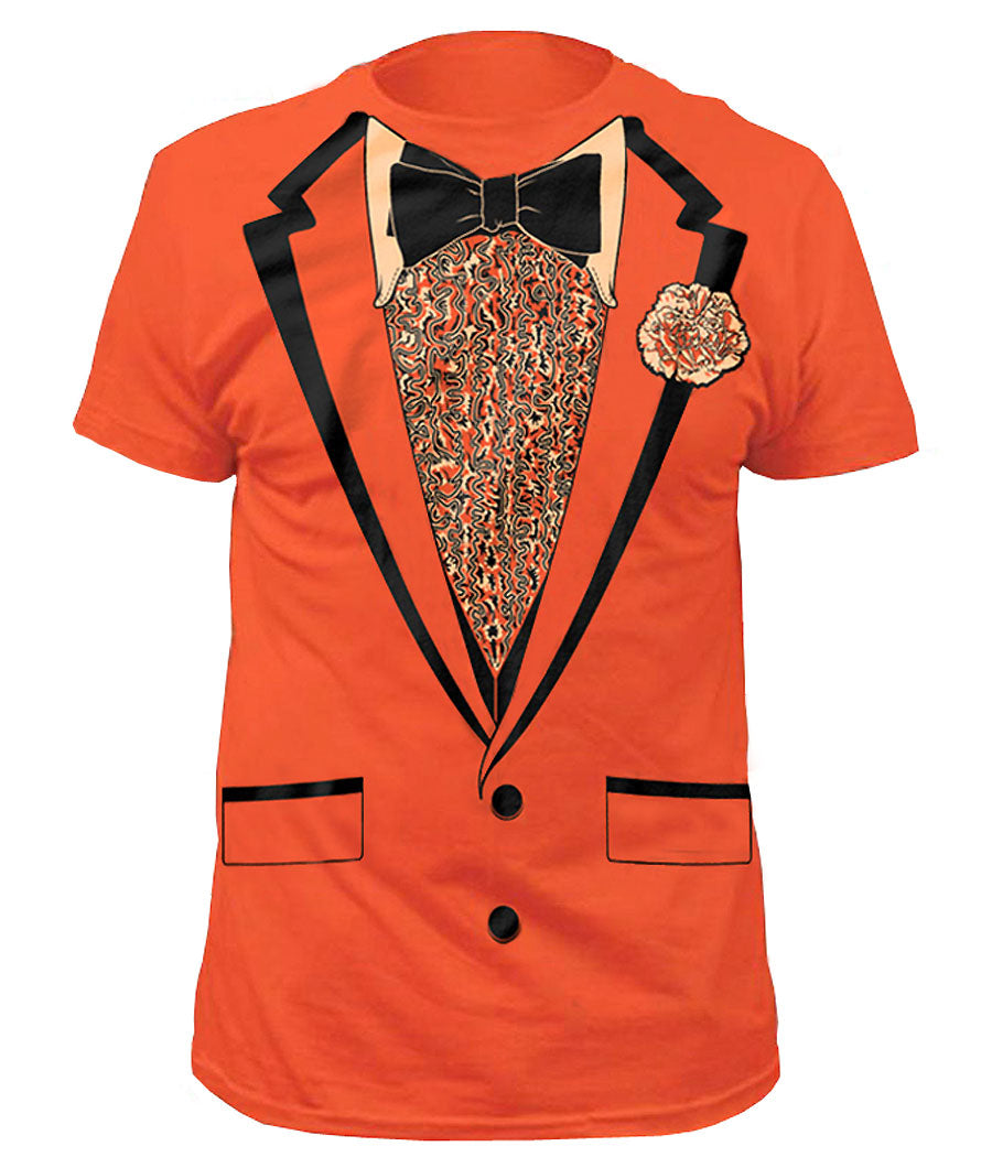 Dumb and Dumber Lloyd Orange Prom Tuxedo Costume T-Shirt