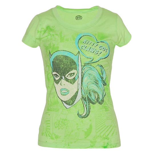 Catwoman Kitty Got Claws Junior Tee