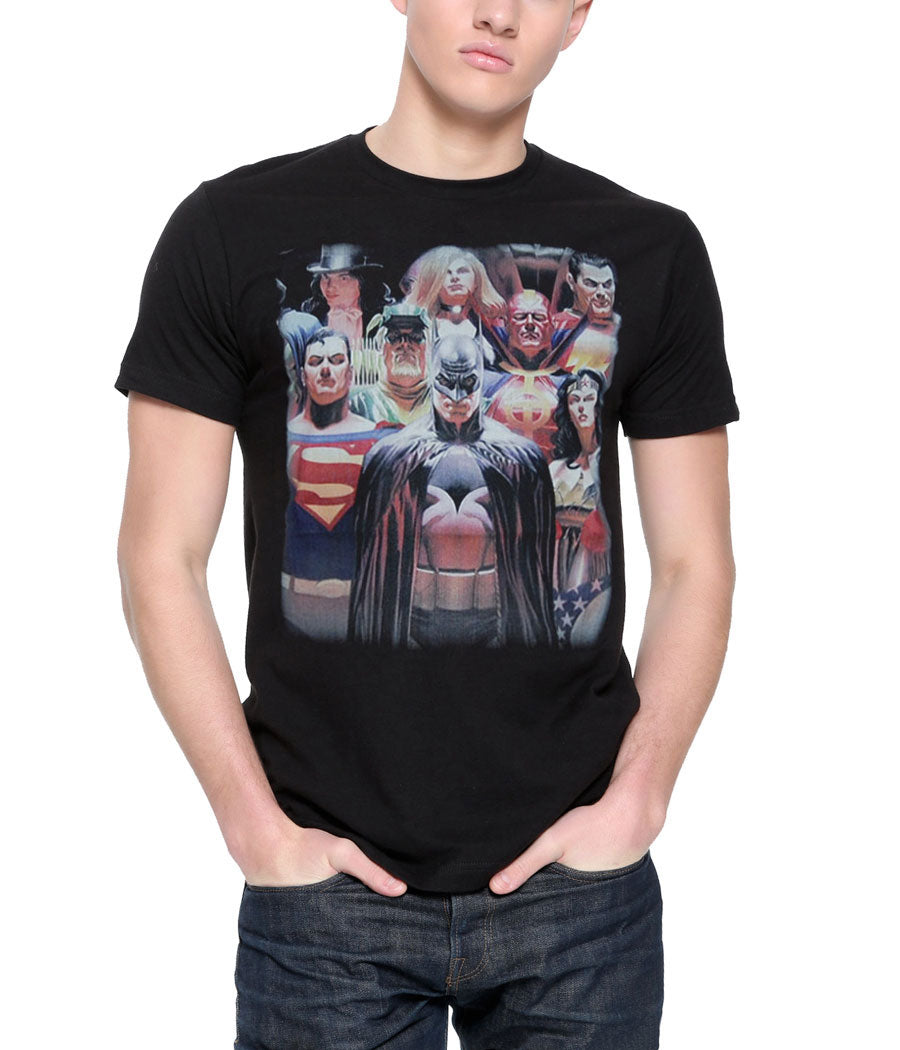 Justice League Alex Ross Heroes T-Shirt