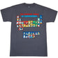 Superhero Periodic Table T-Shirt