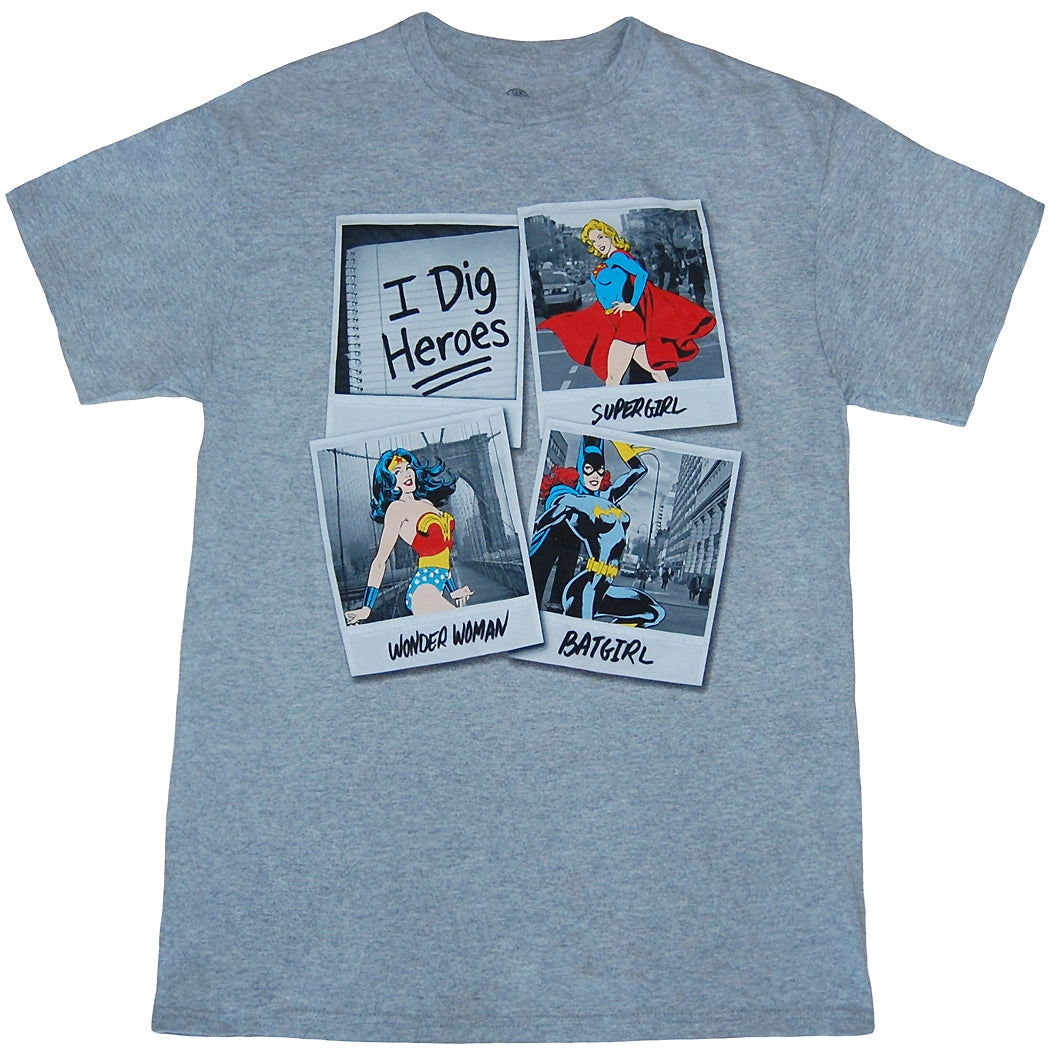 DC Comics I Dig Heroes T-Shirt