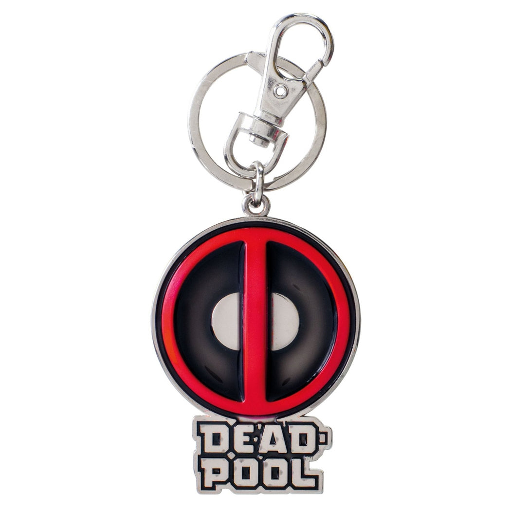 Deadpool Using Chain Deadpool Logo Pewter Key Chain – AnimationShops