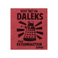 Doctor Who Vote No On Daleks T-Shirt