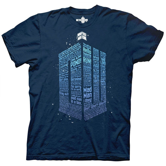 Doctor Who Logo of Words T-Shirt