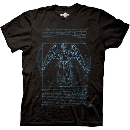 Doctor Who Vitruvian Angel T-Shirt