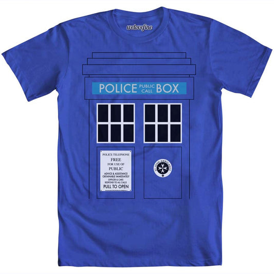 Doctor Who Tardis Police Box T-Shirt